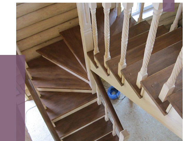 Реставрация деревянных лестниц в Павлове от 4258 руб.