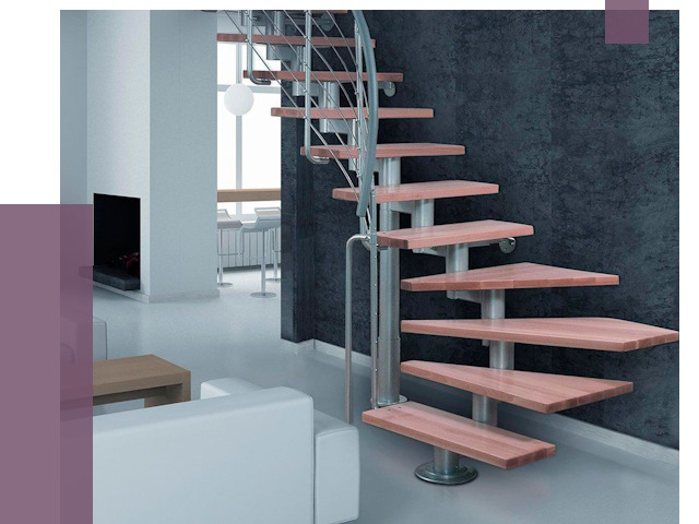 Модульные лестницы в Павлове от 16726 руб. — купить в ПРОЛЁТ-Пвв