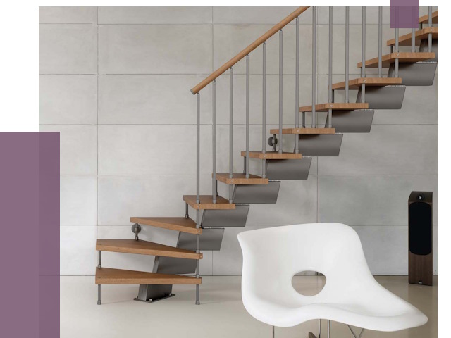 Монтаж модульных лестниц в Павлове от 6285 руб. 