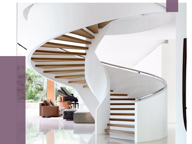 Винтовые лестницы в Павлове под ключ от 48151 руб. | ПРОЛЁТ-Пвв