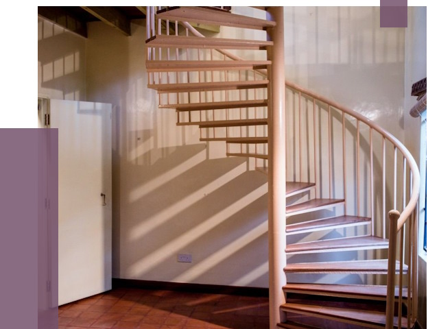 Изготовление винтовых лестниц на заказ в Павлове от 75521 руб. | ПРОЛЁТ-Пвв