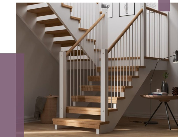 Маршевые лестницы в Павлове от 37760 руб. — монтаж | ПРОЛЁТ-Пвв