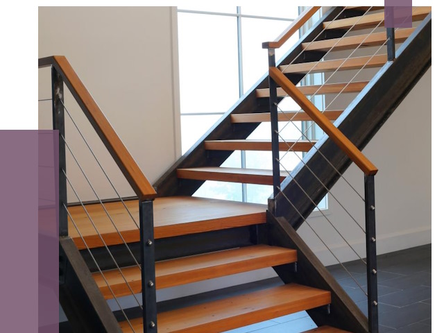 Изготовление лестниц на металлокаркасе в Павлове от 18753 руб. | ПРОЛЁТ-Пвв