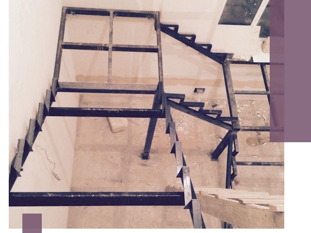 Монтаж лестниц на металлокаркасе в Павлове быстро и качественно