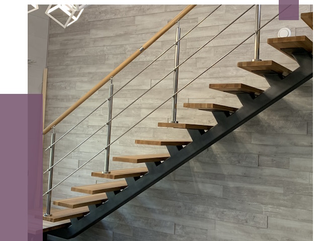 Изготовление лестниц на монокосоуре в Павлове от 75521 руб. 