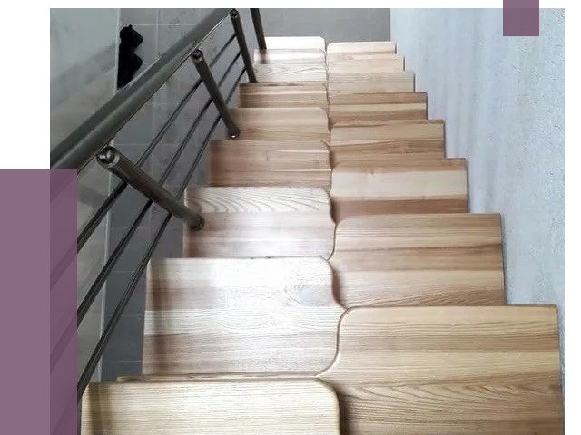 Лестницы гусиный шаг в Павлове от 12925 руб. под ключ | ПРОЛЁТ-Пвв