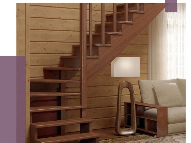 Лестницы эконом класса в Павлове от 18095 руб. бюджетные решения