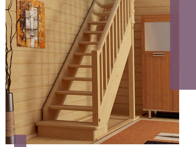 Лестницы эконом класса под ключ в Павлове — недорого и быстро