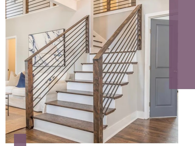 Лестницы для коттеджа под ключ в Павлове — изготовление и монтаж