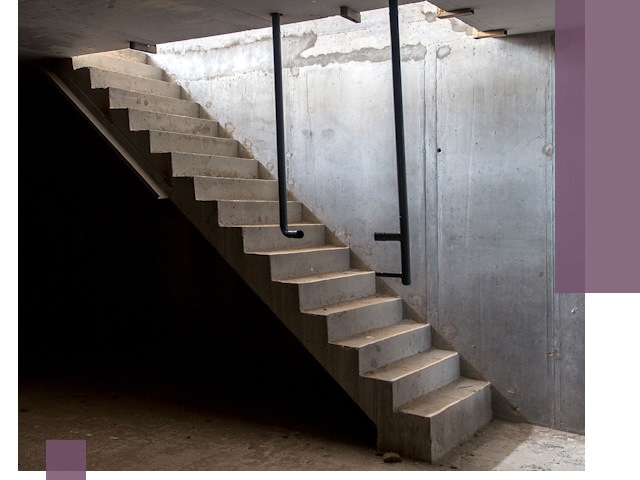 Изготовление и монтаж лестниц в подвале в Павлове