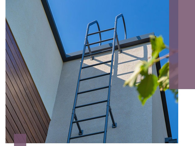 Лестницы на крышу в Павлове — изготовление, монтаж, демонтаж