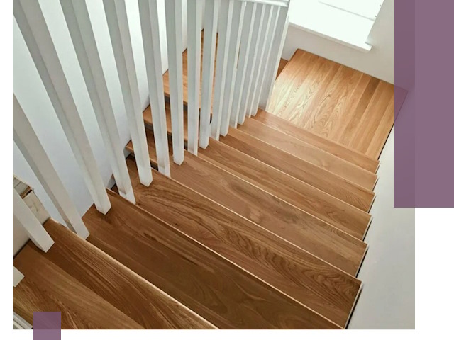 Лестницы из бука в Павлове: изготовление, монтаж и демонтаж