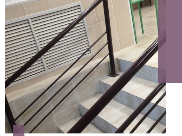 Изготовление перил из металла под ключ в Павлове