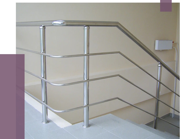 Алюминиевые перила в Павлове от 6285 руб. под ключ | ПРОЛЁТ-Пвв