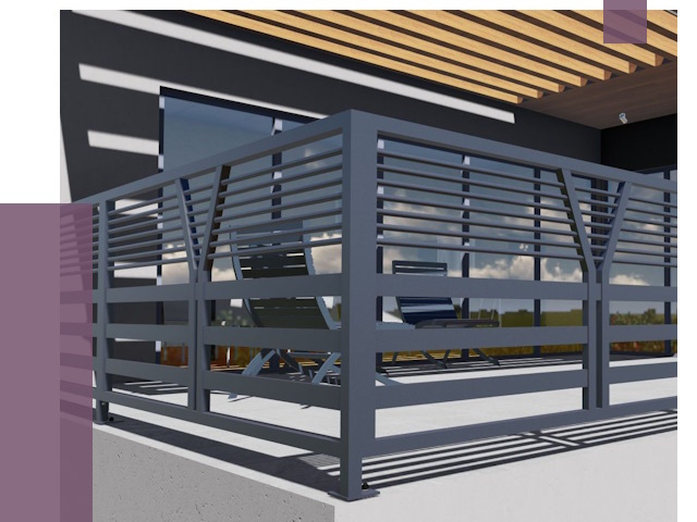 Изготовление балконных ограждений в Павлове от 10644 руб. | ПРОЛЁТ-Пвв