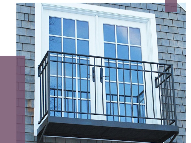 Французские балконы в Павлове от 7349 руб. за м2