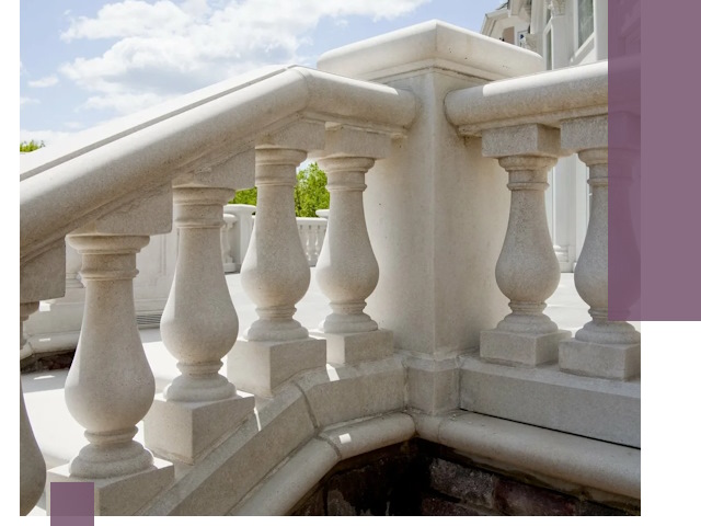 Балюстрады из металла и камня под ключ в Павлове