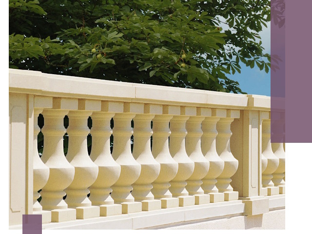 Установка балюстрады в Павлове: изготовление и монтаж под ключ