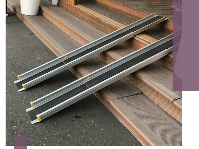 Телескопические пандусы под ключ в Павлове — изготовление и монтаж