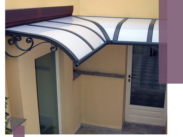 Монтаж козырьков любой сложности в Павлове под ключ