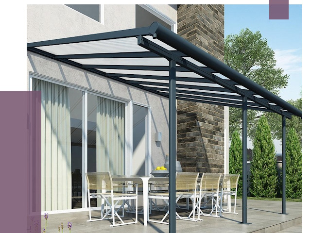 Навесы пристенные в Павлове от 9022 руб. — монтаж и установка | ПРОЛЁТ-Пвв