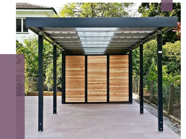 Отдельно стоящие навесы во дворе в Павлове от 79575 руб. | ПРОЛЁТ-Пвв