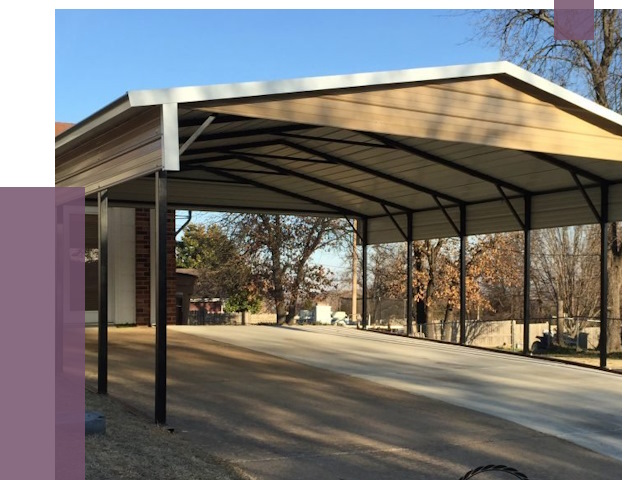 Двускатные навесы в Павлове от 7958 руб.  | ПРОЛЁТ-Пвв