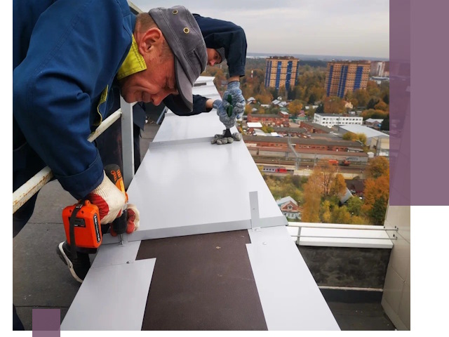 Монтаж парапетов в Павлове — установка прочных металлических ограждений