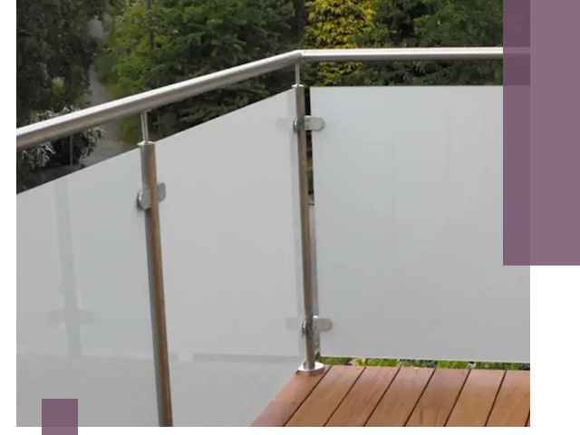 Алюминиевые парапеты для балконов и террас в Павлове