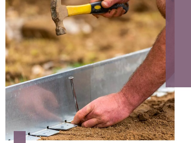 Монтаж металлических бордюров в Павлове быстро и качественно