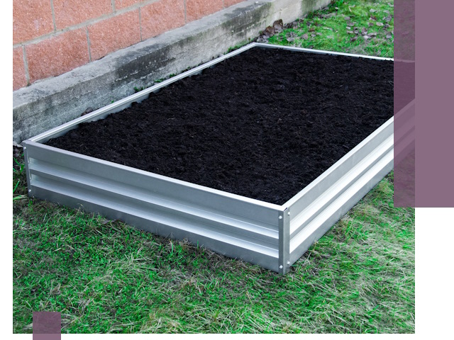 Металлические бордюры для грядок в Павлове: прочность и аккуратность