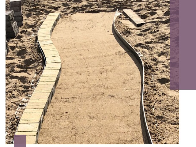 Металлические бордюры для тротуаров в Павлове — прочные и долговечные