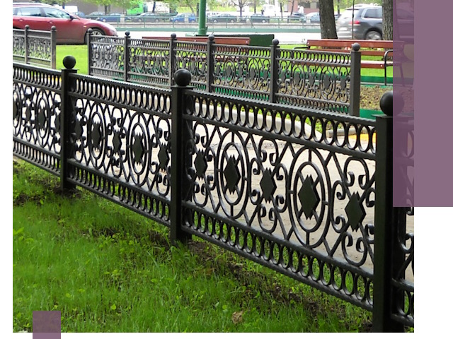 Секционные газонные ограждения под ключ в Павлове