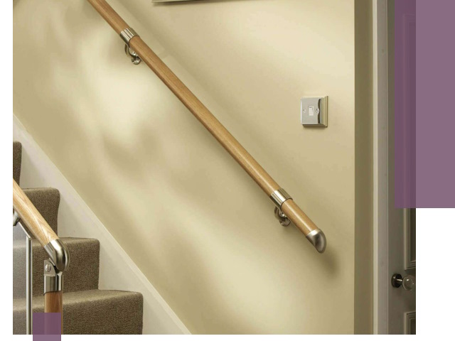Монтаж пристенных поручней профессионально в Павлове