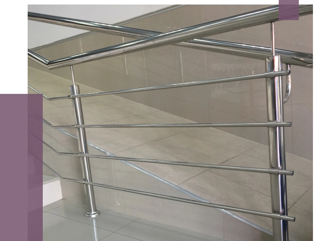 Изготовление поручней из нержавеющей стали в Павлове