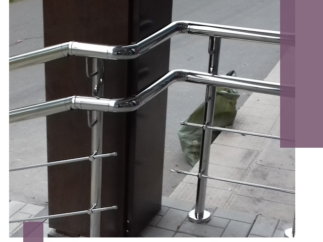 Монтаж поручней из нержавеющей стали в Павлове качественно и быстро